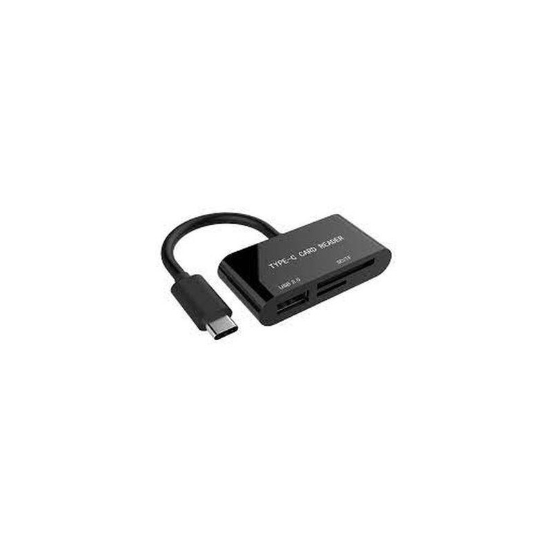 GEMBIRD LECTOR DE TARJETAS SD USB-C 3.0 COMPACTO