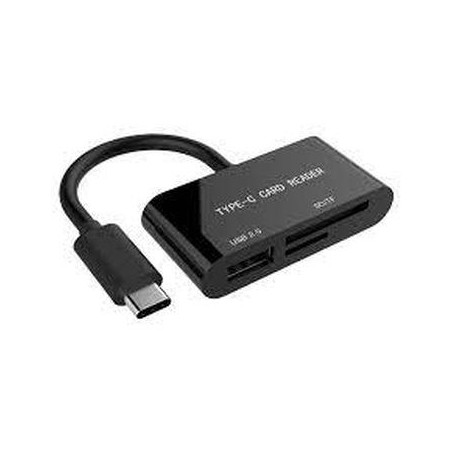 GEMBIRD LECTOR DE TARJETAS SD USB-C 3.0 COMPACTO
