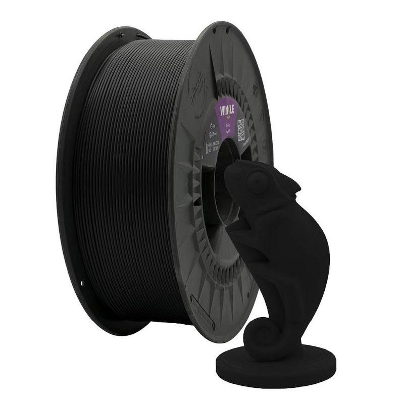 WINKLE FILAMENTO GRAPHITE PLA-MATT HD 1.75MM 1 KG NEGRO MATE