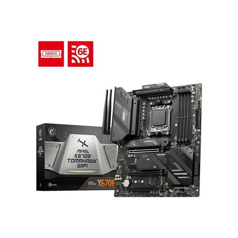 MSI PLACA BASE MAG X670E TOMAHAWK WIFI AM5 ATX 4XDDR5