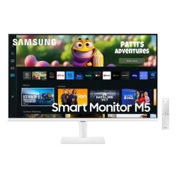 SAMSUNG MONITOR INTELIGENTE M5 S27CM501EU 27 BLANCO HDMI / SMART TV / MULTIMEDIA