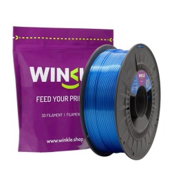 WINKLE FILAMENTO BLUE STEEL PLA SILK 1.75MM 300G