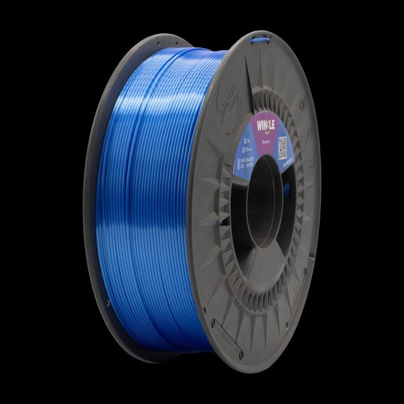 WINKLE FILAMENTO BLUE STEEL PLA SILK 1.75MM 1 KG