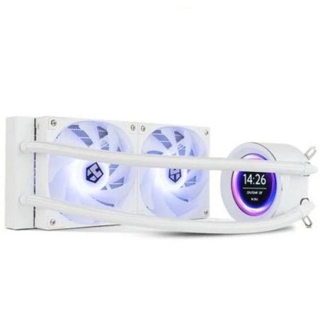 NOX REFRIGERACION LIQUIDA X-240 LCD BLANCO