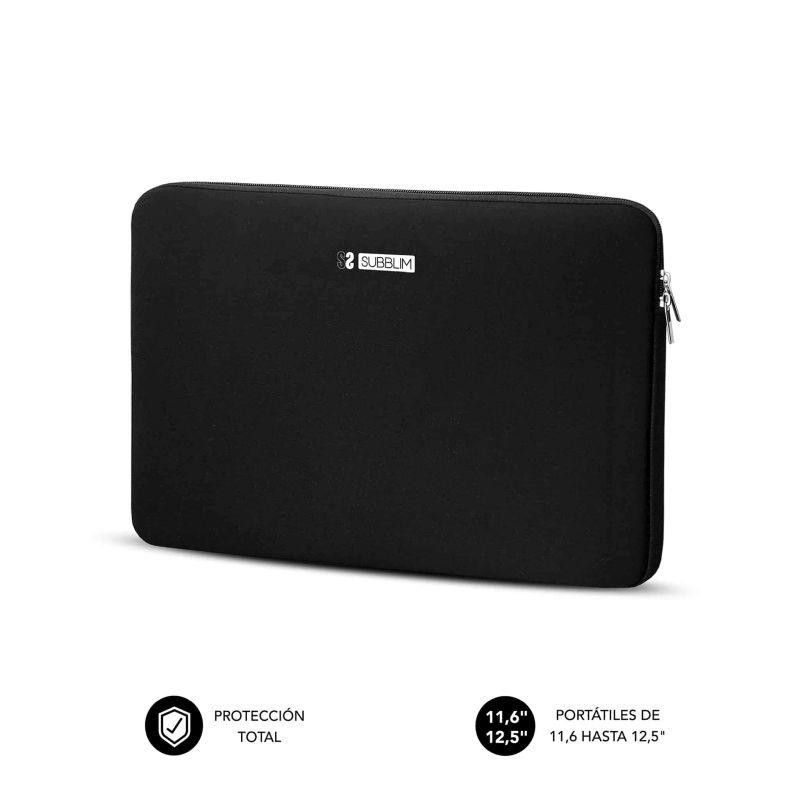 SUBBLIM FUNDA ORDENADOR BUSINESS LAPTOP SLEEVE NEOPRENE V2 11,6-12,5? BLACK