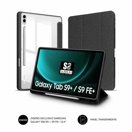SUBBLIM FUNDA TABLET CLEAR SHOCK CASE SAMSUNG S9+/S9 FE+ 12,4?