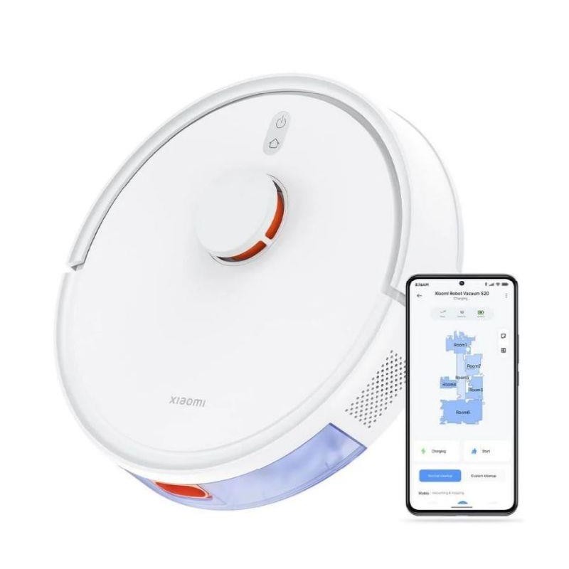 XIAOMI ROBOT ASPIRADOR VACUUM S20 BLANCA BARRIDO/ ASPIRACION/ MOPA/ FRIEGASUELOS / CONTROL WIFI