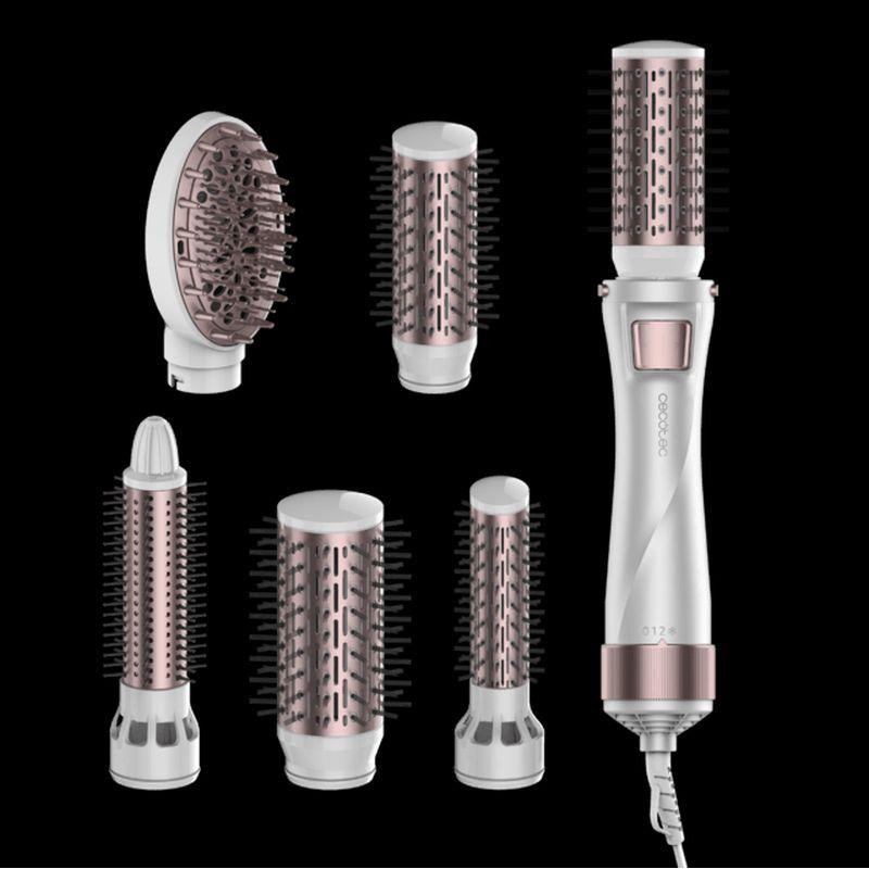 CECOTEC BAMBA CERAMICCARE 5IN1 PRO Cepillo de aire 5 en 1 con giro y revestimiento cerámico