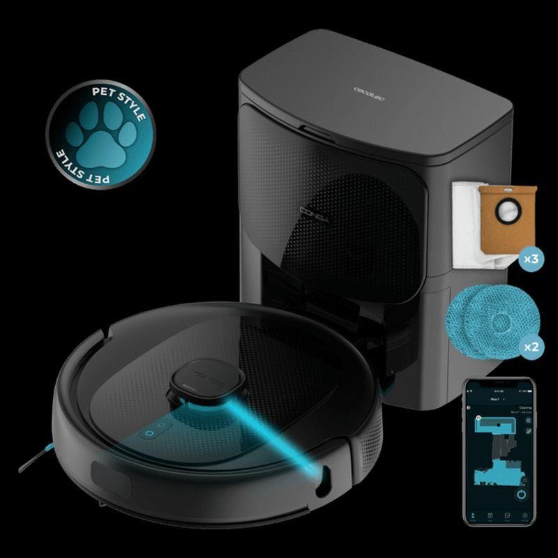 CECOTEC CONGA 9590 ROBOT ASPIRADOR base de autovaciado