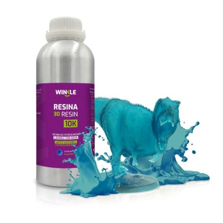 WINKLE RESINA LAVABLE AL AGUA CRISTAL AZUL