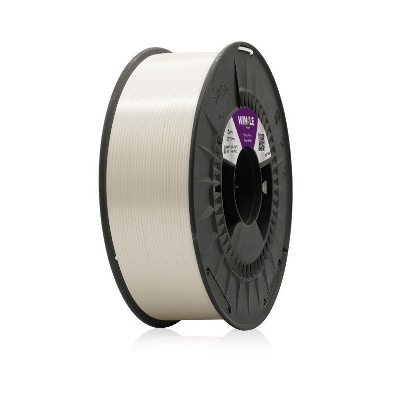 WINKLE FILAMENTO PEARL WHITE PLA SILK 1.75MM 1 KG BLANCO PERLA