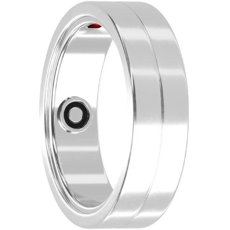 MAXCOM ANILLO INTELIGENTE MR100 TALLA 10/63/ 20.1MM PLATA NOTIFICACIONES / FRECUENCIA CARDIACA