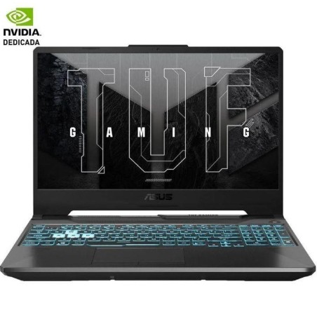 ASUS PORTATIL GAMING FA506NCR-HN077 NEGRO RYZEN 7 7435HS/16GB/512GB SSD/15.6/ RTX3050/ FDOS