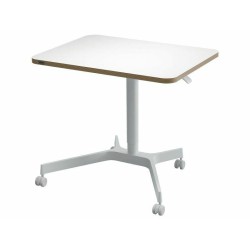 LEITZ MESA ERGO BLANCA regulable en altura neumatica / tablero 80x60