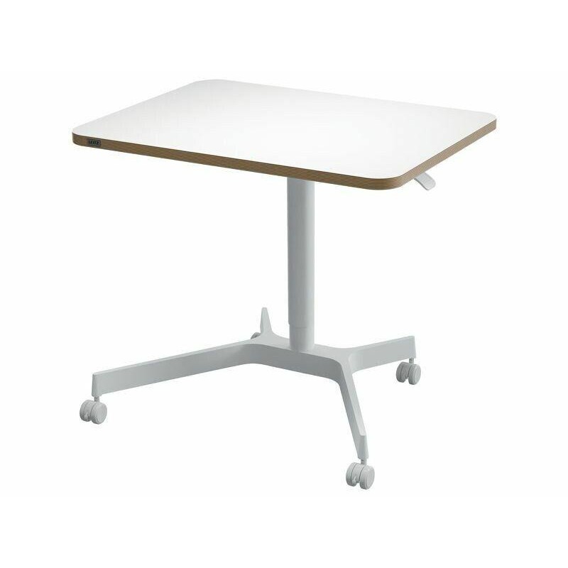 LEITZ MESA ERGO BLANCA regulable en altura neumatica / tablero 80x60