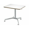 LEITZ MESA ERGO BLANCA regulable en altura neumatica / tablero 80x60