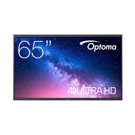 OPTOMA PANTALLA INTERACTIVA 5653RK+ 65 4K UHD/ 65/ 4 x HDMI 2.0, 1 x DisplayPort, 1 x Audio 3.5mm, 1 x USB-A servicio, 4 x USB-A