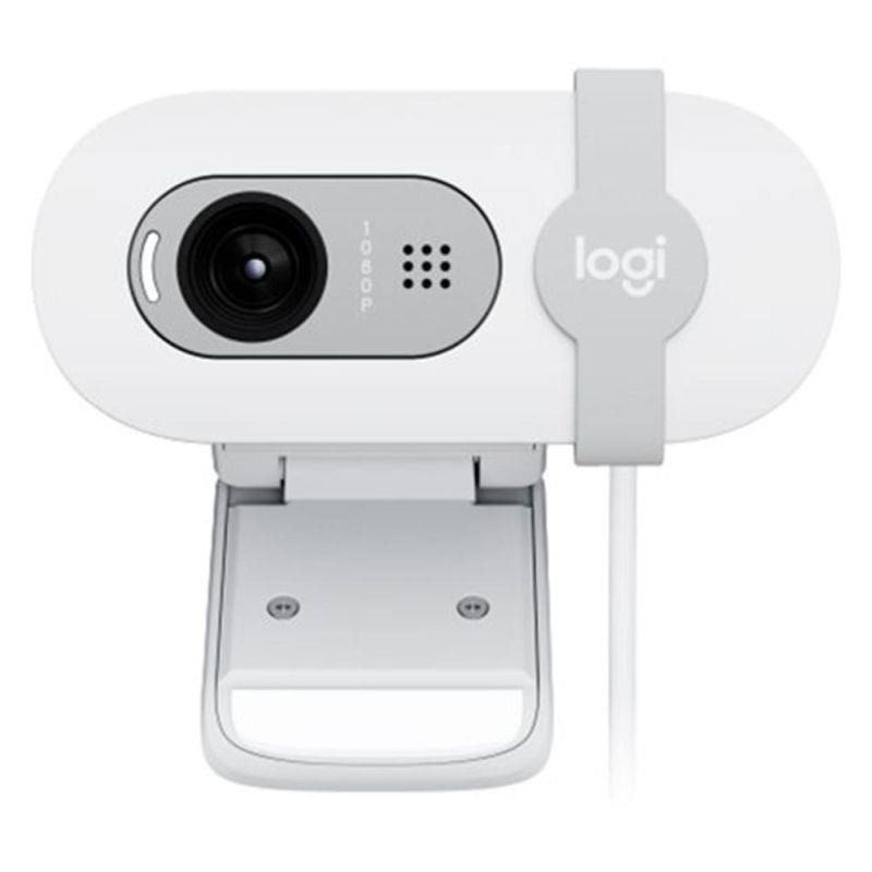 LOGITECH WEBCAM BRIO 100 BLANCO FULL HD USB