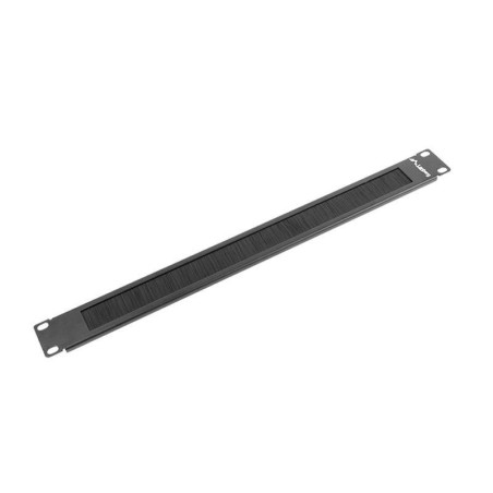 LANBERG GUIA CABLE CEPILLO 1U AK-1101-B PARA RACK 19 NEGRO