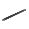 LANBERG GUIA CABLE CEPILLO 1U AK-1101-B PARA RACK 19 NEGRO