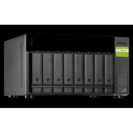 QNAP NAS DE EXPANSION DE 8 BAHIAS TL-D800C