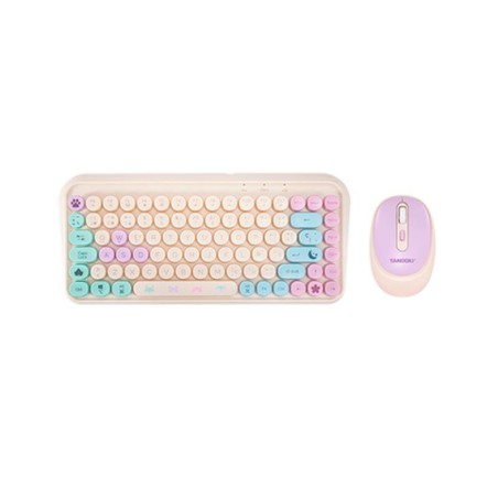 FR-TEC TECLADO Y RATON TANOOKI COZY