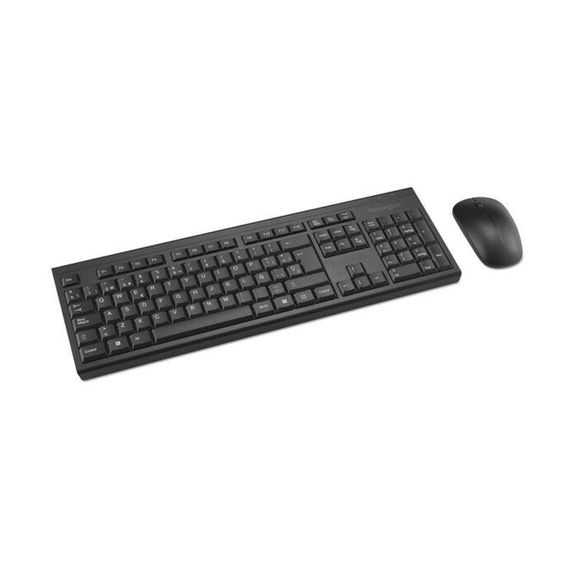 KENSINGTON TECLADO Y RATON INALAMBRICO KM150 EQ NEGRO