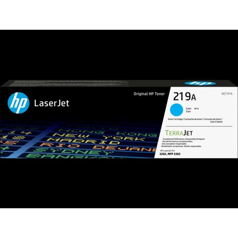 HP TONER W2191A CIAN Nº 219A