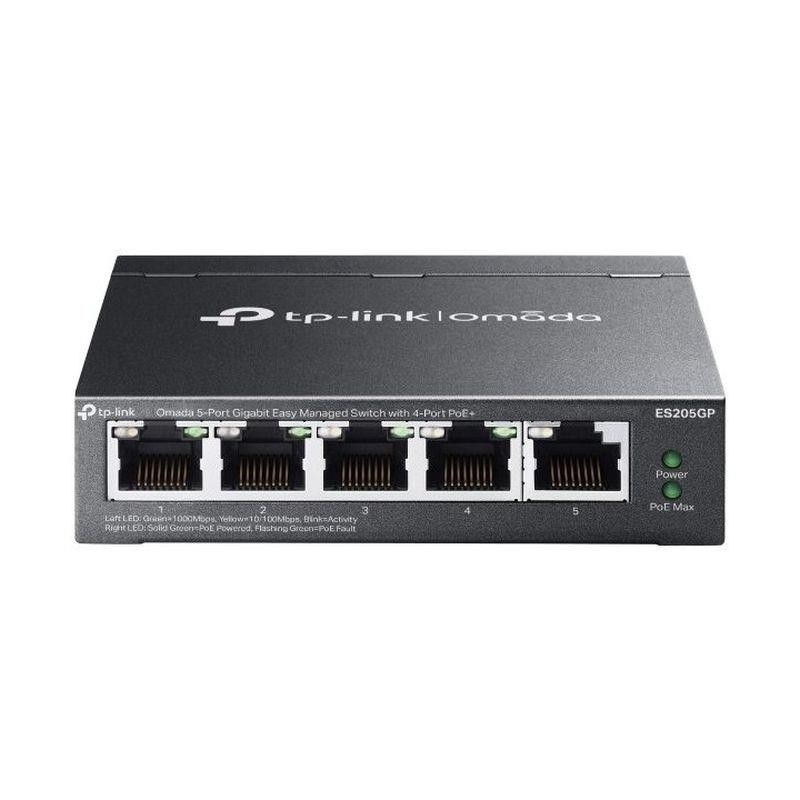 TP-LINK SWITCH GESTIONABLE ES205GP OMADA 5P