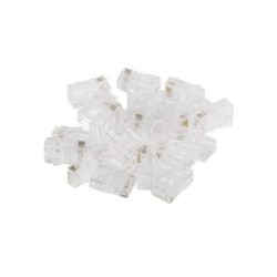 LANBERG CONECTOR RJ45 CAT6 UTP PAQUETE 20 UD PASS THROUGH