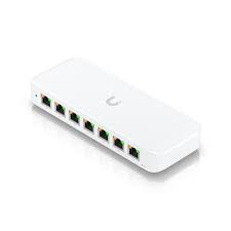 UBIQUITI SWITCH POE COMPACTO DE CAPA 2 CON 8 PUERTOS