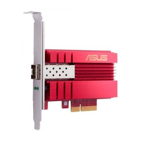 ASUS TARJETA DE RED PCI-E XG-C100F PUERTO SFP+ PARA TRANSMISIONES DE FIBRA OPTICA Y CABLE DAC