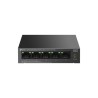 TP-LINK SWITCH GIGABIT DE SOBREMESA 5 PUERTOS 10/100 MBPS 4 PUERTOS POE