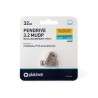 PLATINET PENDRIVE 32GB USB 3.2 PMFMC32 USB-C METAL