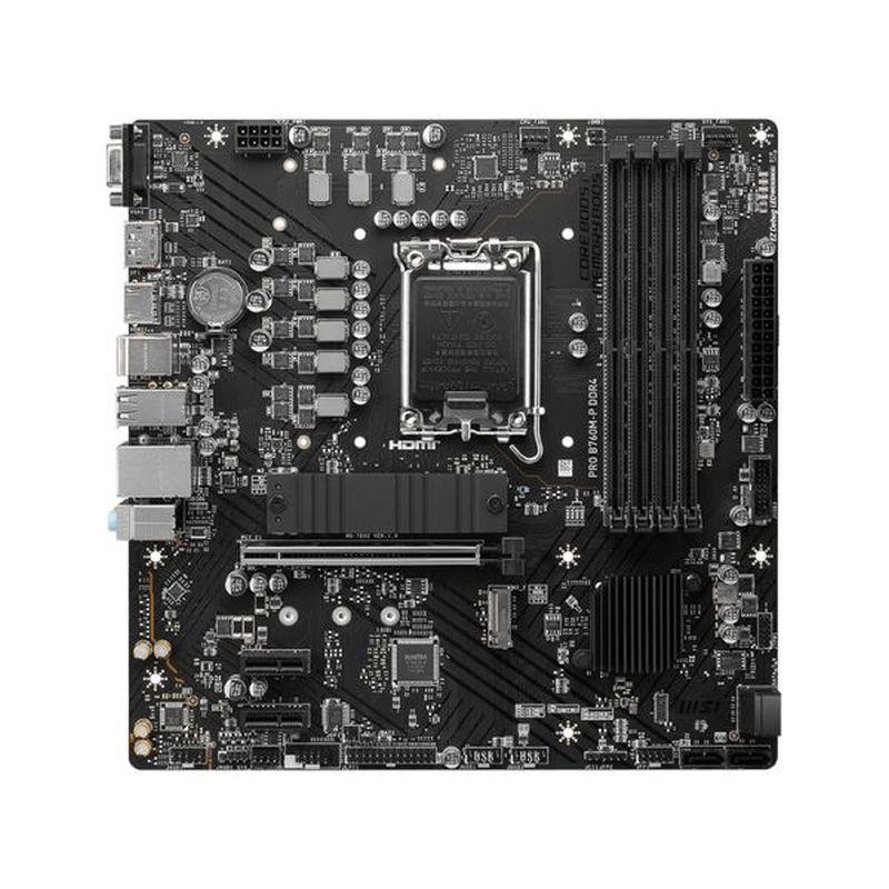 MSI PLACA BASE PRO B760M-P DDR5 LGA1700. GEN 12.ª -13.ª / 4xDDR5 / 2xM.2