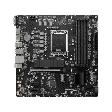 MSI PLACA BASE PRO B760M-P DDR5 LGA1700. GEN 12.ª -13.ª / 4xDDR5 / 2xM.2