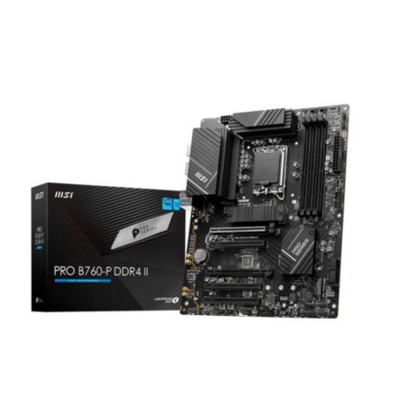 MSI PLACA BASE PRO B760-P DDR4 II 14th/ 13th/ 12th/ ATX/4XDDR4/1 x DP/ 1 xHDMI