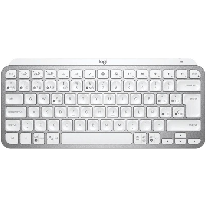 LOGITECH TECLADO INALAMBRICO MX KEYS GRIS/BLANCO