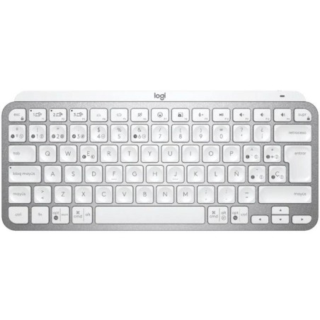 LOGITECH TECLADO INALAMBRICO MX KEYS GRIS/BLANCO