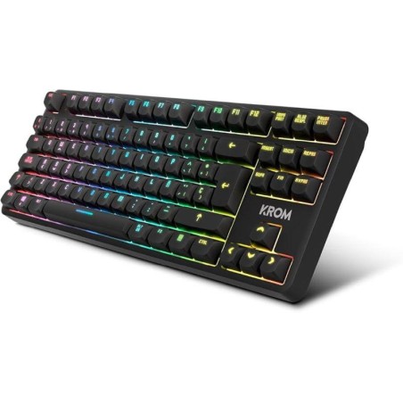 KROM TECLADO COMPACTO GAMING KERNEL PRO MECANICO RGB