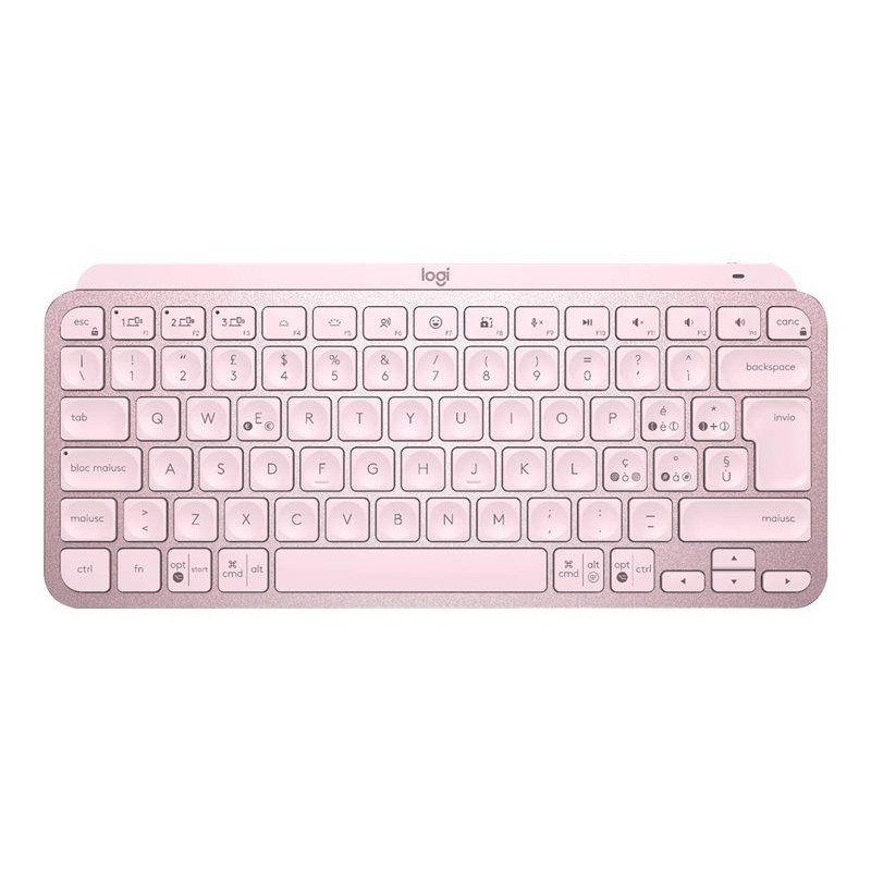 LOGITECH TECLADO INALAMBRICO MX KEYS ROSA