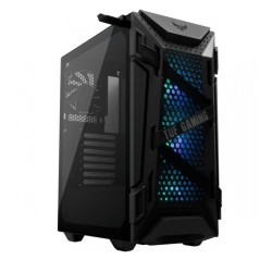 ASUS CARCASA TUF GAMING GT301 NEGRO CRIST. TEMP/VENT ARGB: 3X120MM FRONT 1X120MM TRA