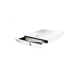 ASUS GRABADORA DVD SLIM EXTERNA USB BLANCA