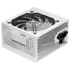 MARS GAMING FUENTE DE ALIMENTACION MPIII550P 550W BLANCO VENTILADOR 12CM