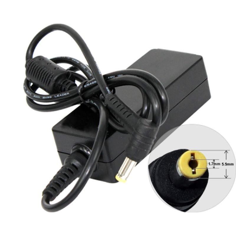 CARGADOR PARA PORTÁTIL ACER 40W 19V 2.1A 5.5 mm x 1.7 mm / M-187