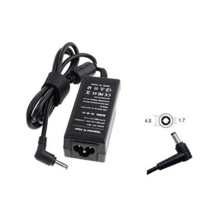 CARGADOR PARA PORTÁTIL ASUS 24W 9.5V 2.5A 4.8 mm x 1.7 mm / 2541