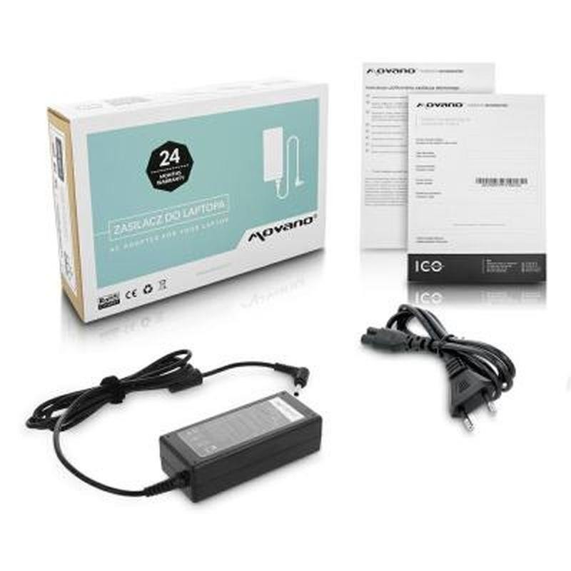CARGADOR PARA PORTÁTIL ASUS 65W 19V 3.42A 4.5 mm x 3.0 mm Movano