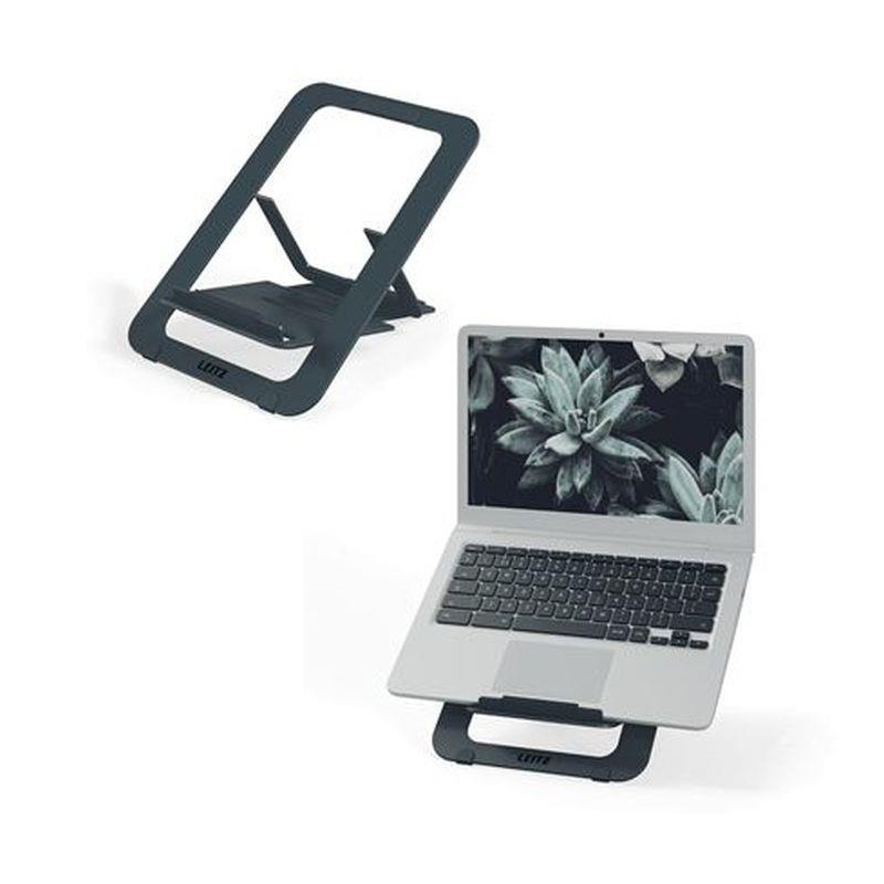 LEITZ SOPORTE PARA PORTATILES AJUSTABLE ULTRAPLANO DE ALUMINIO