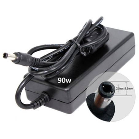 CARGADOR PARA PORTÁTIL HP 90W 8.5V 4.9A 5.5 mm x 2.5 mm / 4952