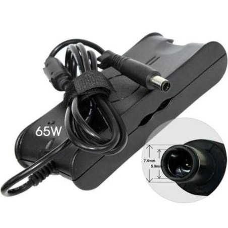 CARGADOR PARA PORTÁTIL DELL 65W 19.5V 3.34A 7.4 mm x 5.0 mm / 3375